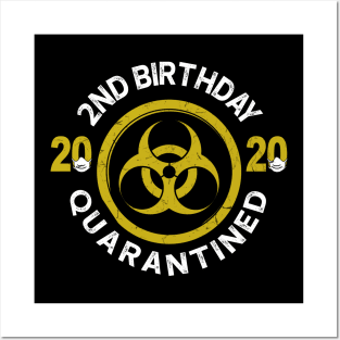 2Nd Birthday 2020 Quarantined Graduation Posters and Art